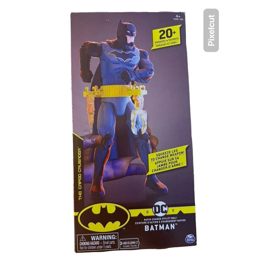 Batman Action Figure Utility Belt Rapid Changing DC Comics Toy New